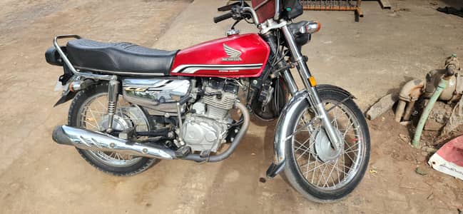 Honda cg 125 all ok new