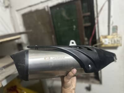 Exhaust Silencer for heavy bike