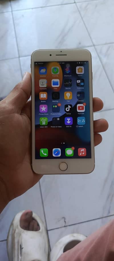 Iphone 7plus Pta approved panel batery change working all okie