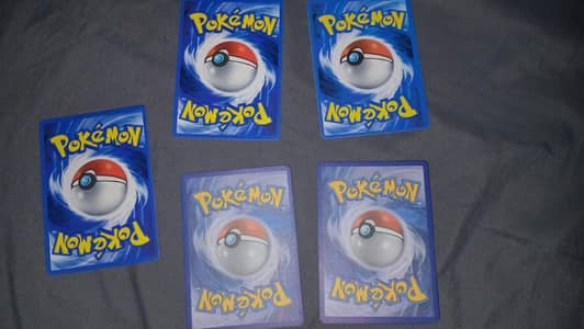 pokemon cards upto 5