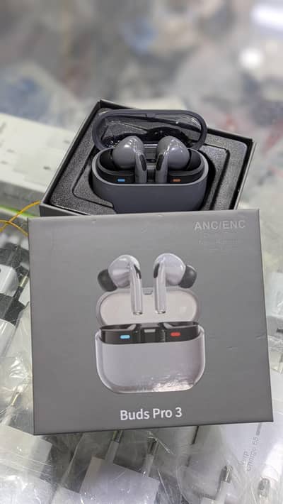 Buds Pro 3 ANC Wireless Earbuds – New Box Pack | High Quality Sound