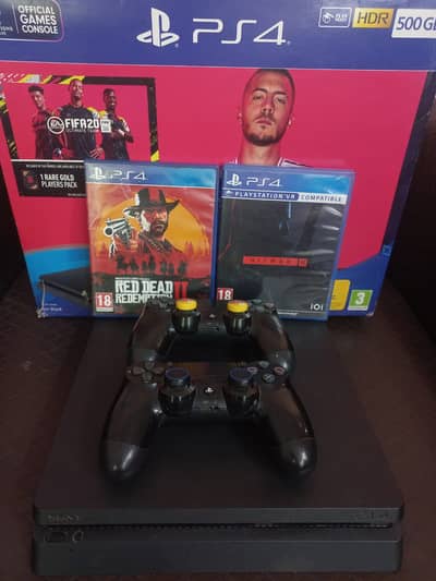 Ps4 slim 1TB with 300+ games and ps plus subscription for sale