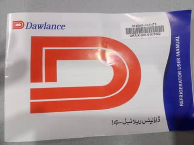 Dawlance fridge 9140WB AVANTE