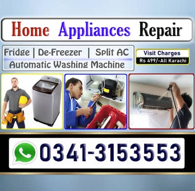 Automatic Washing Machine Repair | Fridge Repair WaterDispenser Repair