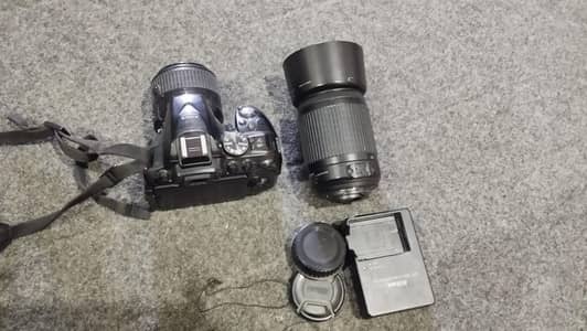 Nikon D5300 DSLR Camera with 2 Lenses