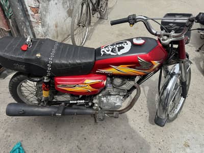 Honda 125 red colour copy file available