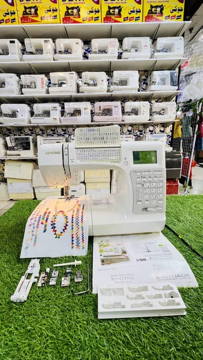 Janome S7800 model Japanese sewing machines
