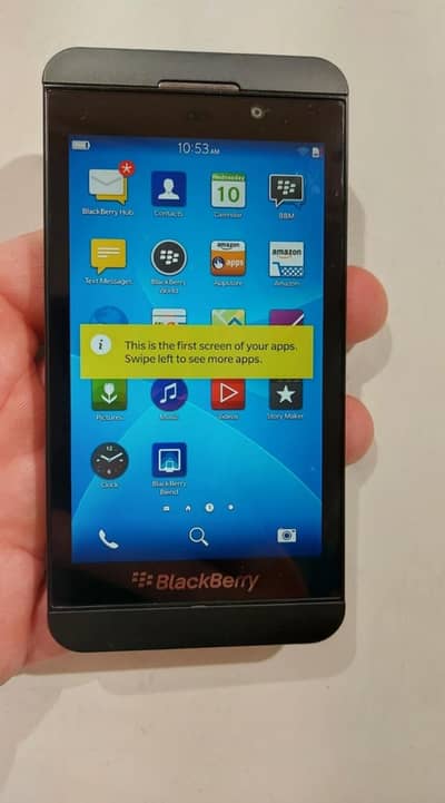 Blackberry z10 brand new UK  imported  COD delivery possible