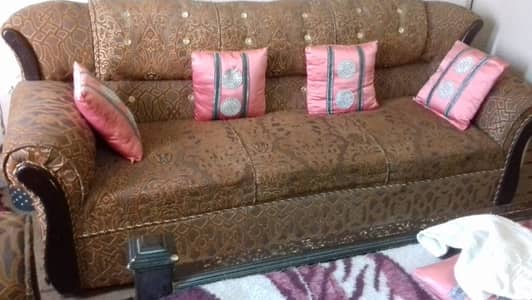 5 seater sofa set used