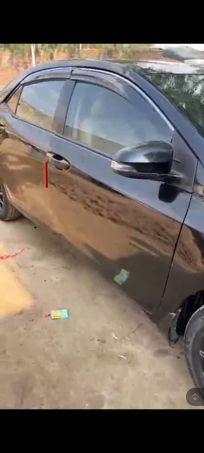 Corrolla Gli 2015 model  balck colour