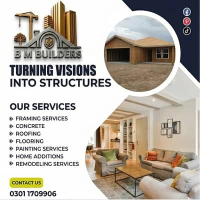 Construction Services | House Building | Renovation | Grey Structure