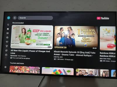 Haier LED LCD along with wifi 40 inhes