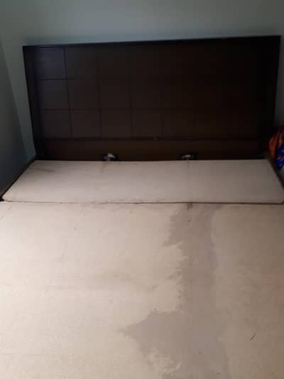 Urgent Sale Branded King Bed with Dressing and Side Tables