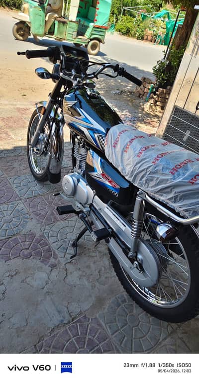 Honda CG 125 2024/25 model applied for