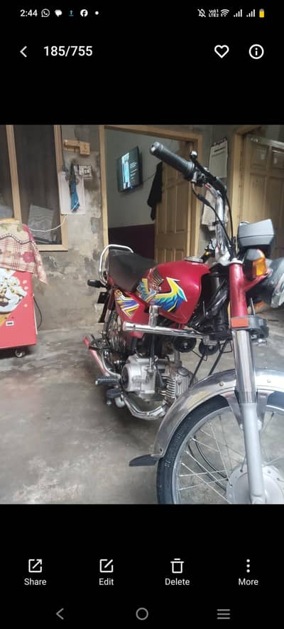 Honda 70 for sale 2021 model  contact number (0326#6052#881)
