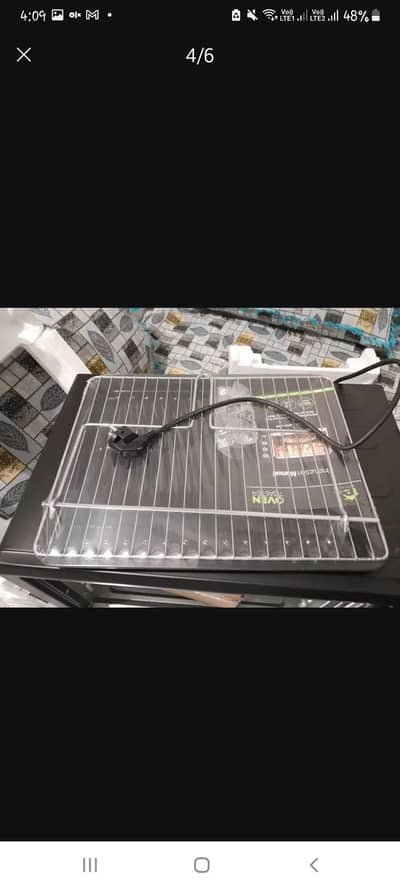 Elite electric oven 45 liter