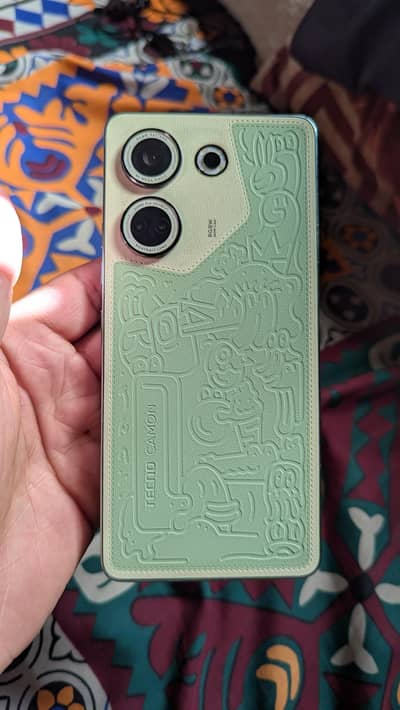 Tecno Camon 20 (Used) | Complete Box & Original Charger