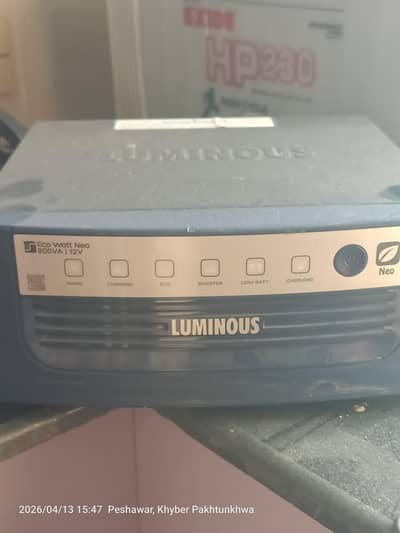 luminous ups with battery  Exide HP230