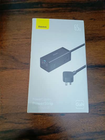 Baseus 65W GaN5 Power Strip 6-Port Fast Charging for Laptop & Mobile