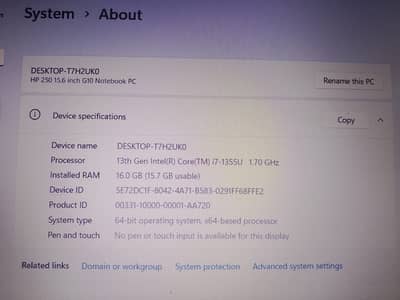 Selling my HP laptop 13th generation