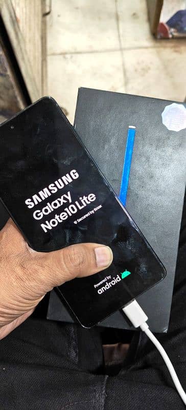 Samsung Note 10 lite new condition 8GB 128GB official approved complet