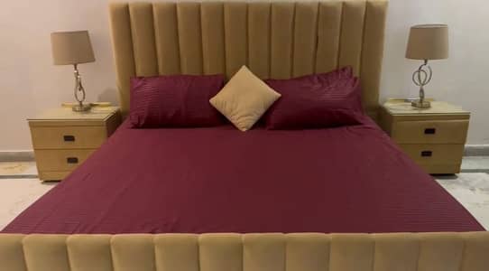 Double bed in beautiful condo