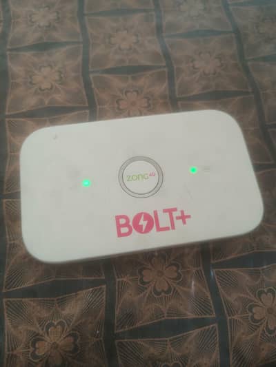 zong bolt 4G internet device