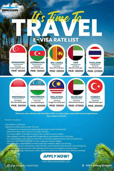 Cheap Rates Worldwide E-Visa Services & Hunza Valley Tour Packages