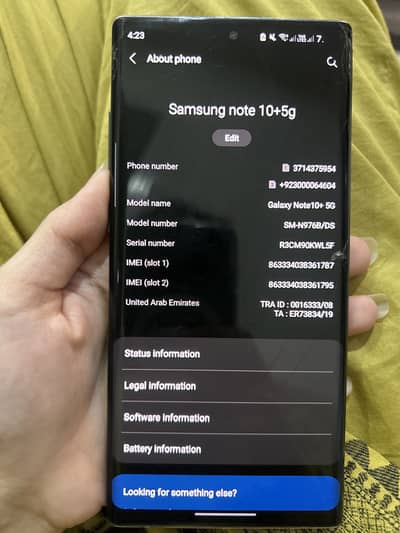 Samsung Note 10(256gb)