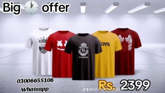 Stylish Printed T-Shirts for Men | Trendy Summer Collection | Rs 2399