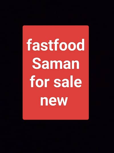 fastfood setup new for sale fast food saman