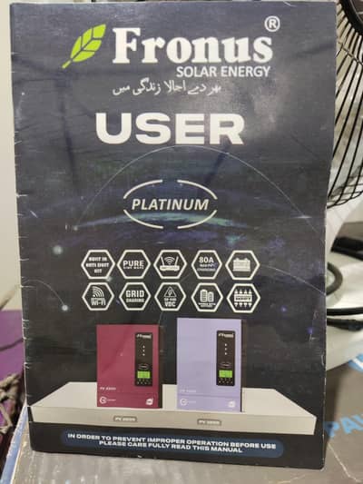 Fronus PV 3200 Premium 3kw hybrid invertor