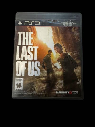 PS3/PLAYSTATION 3 THE last of us game for sale