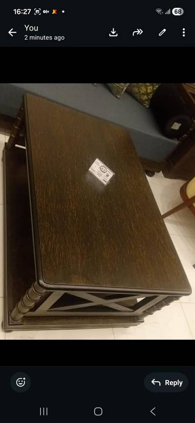 Modern Classic Center Table for Living Room - Excellent Condition