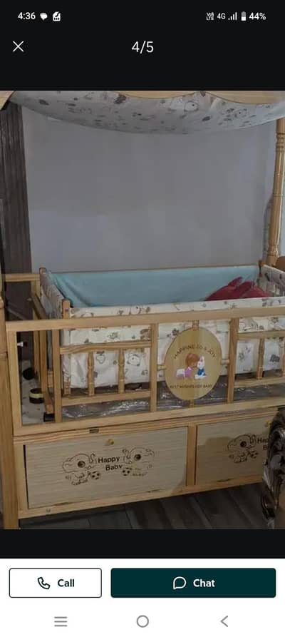 new baby cot in untuch box pak
