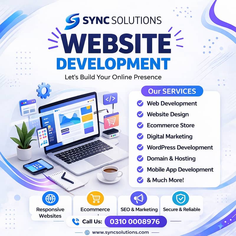 Wordpress Website Development | Shopify | Mobile Apps Development 0