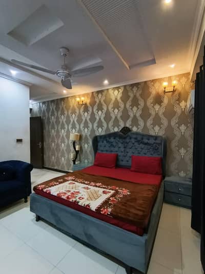 Daily basis 1bed ROM full furnished apartments safe and scour 100%coupe allow
