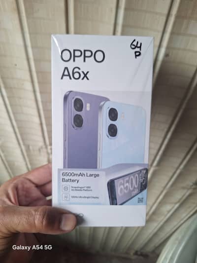 box pack oppo a 6x 8gb 64 gb