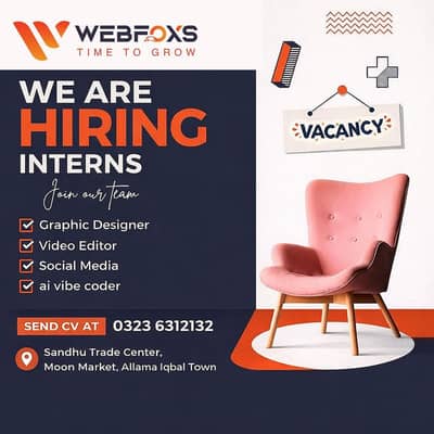 Creative Digital Intern (Graphic Design, Video Editing & Social Media)
