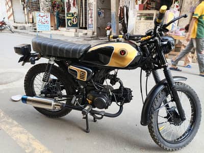 70 full modified cafe racer