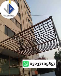 fiberglass works / window shades / Fiber shades / Car parking sheds