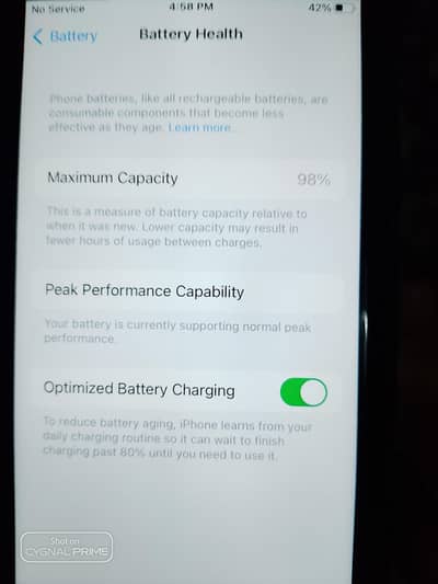Iphone 7 non pta battery health 98 orignal waterpack phone ha