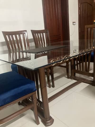 Dining Table 6 Seater Pure Wood