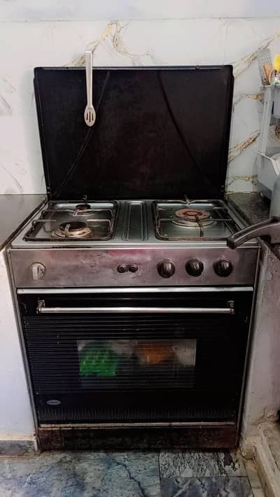 cooking range 3 burner