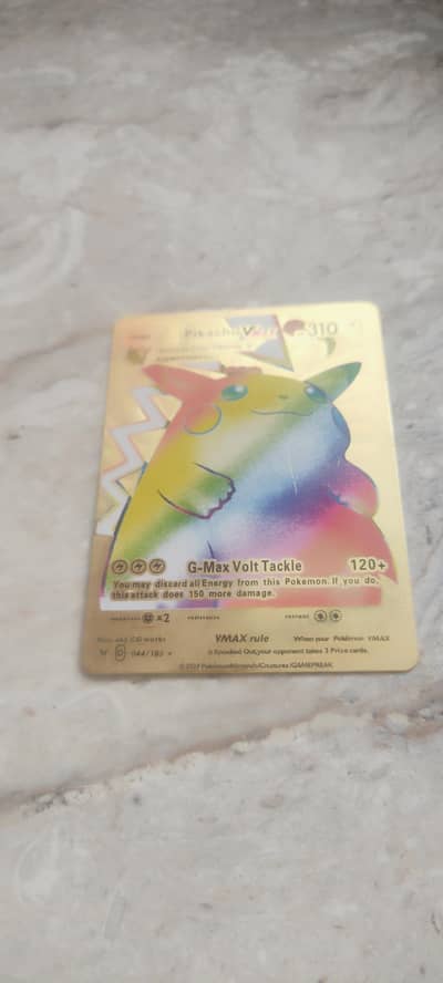 Pokémon card buy 1 golden card and get one blue card