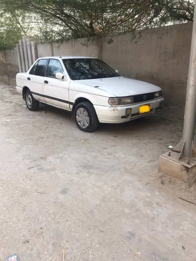 Nissan sunny 1990 Model for sale in white Colour