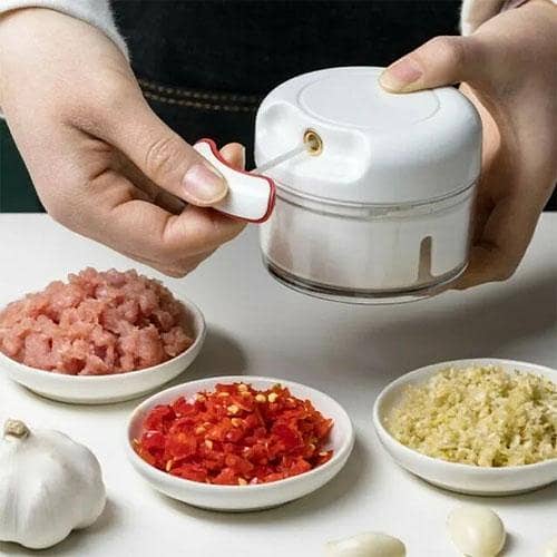 Mini Food Chopper Food Chopper Mini Stainless Steel | Mini Rope chopper kitchen