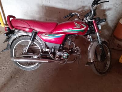 Honda cd70 2015 model look like new indicator and lights are working