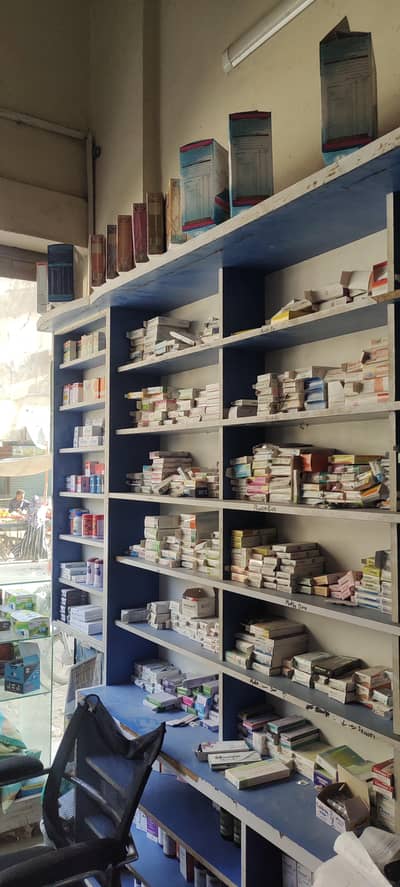 RUNNING MEDICAL STORE FOR SELL!