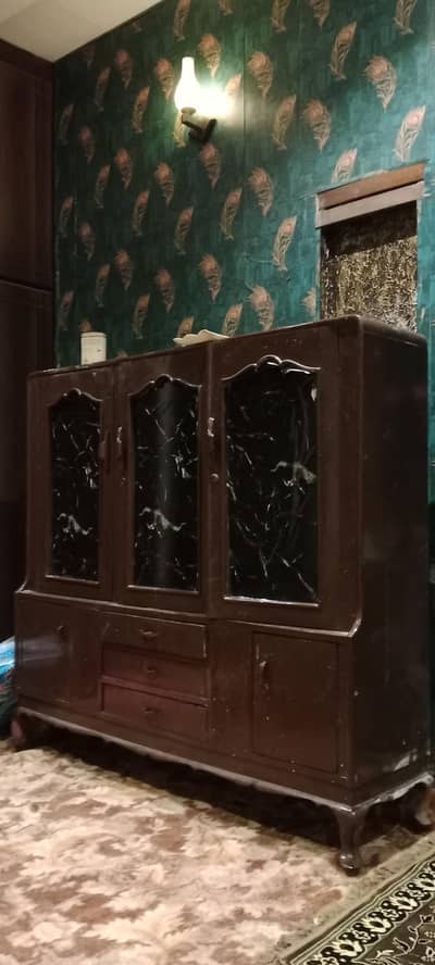 showcase for sale original wood
